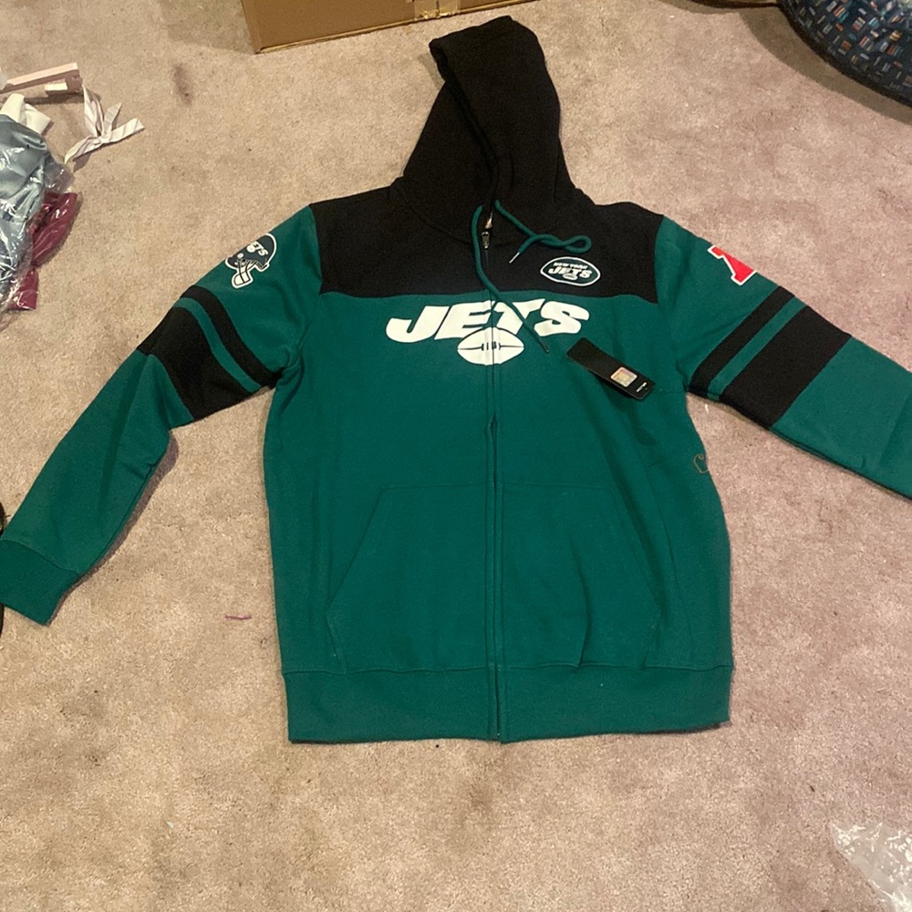 JETS Hood/Zip up/Sweater /jacket